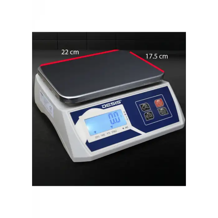 Desis H7W-30 Dijital Hassas Terazi - 30 kg