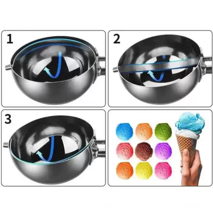 Dondurma Servis Kaşığı | Dondurma Makası 60 Mm (PDM-60)