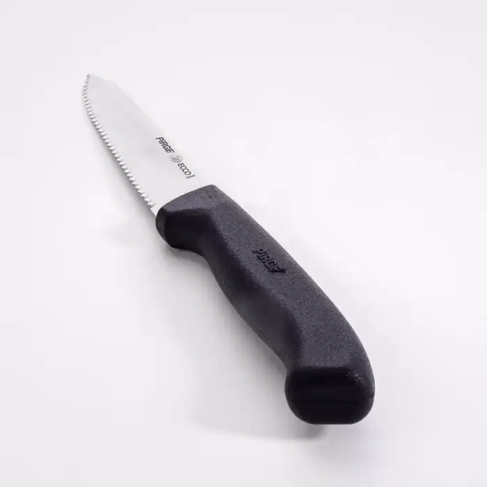 Ecco Sebze Bıçağı Dişli 12 cm Siyah