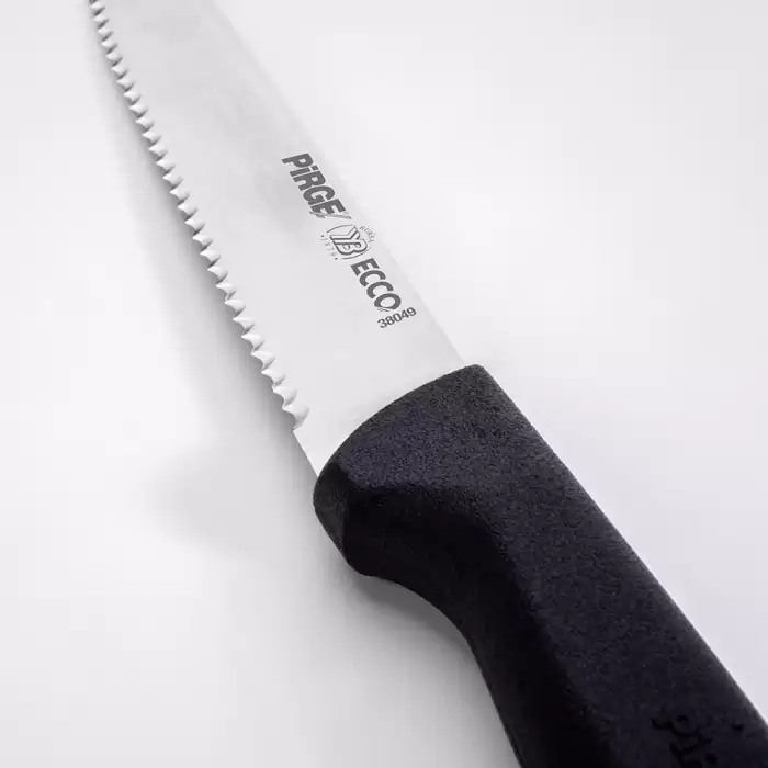 Ecco Sebze Bıçağı Dişli 12 cm Siyah