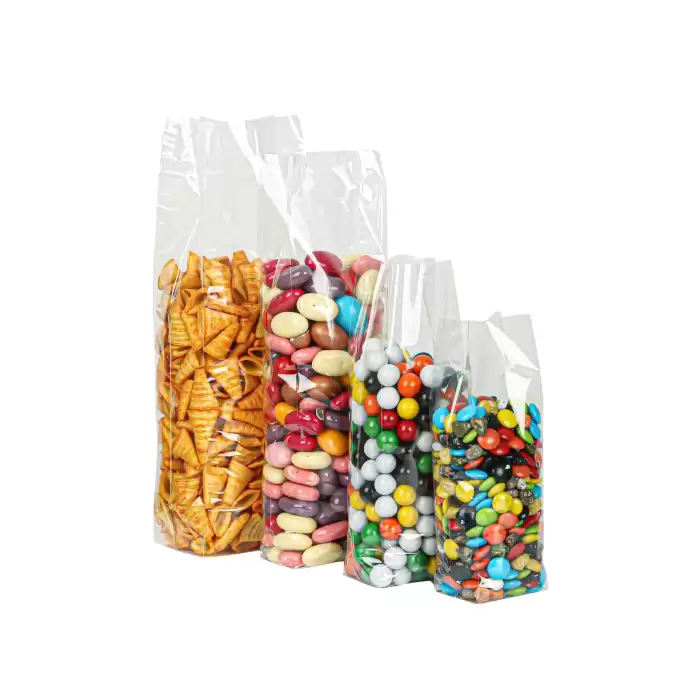 Kare Tabanlı OPP Torba 8x5x28 cm 100 Adet