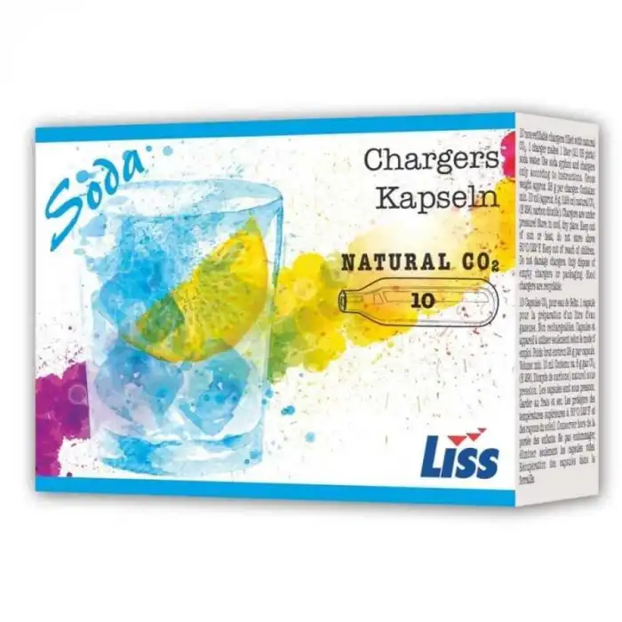 Liss Soda Sifon Kartuşu 10lu (CO2-10)