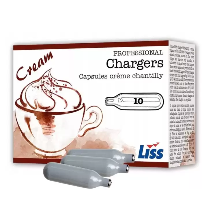 Liss Krema Tüpü 10 lu Paket | Cream Chargers (KST-08)