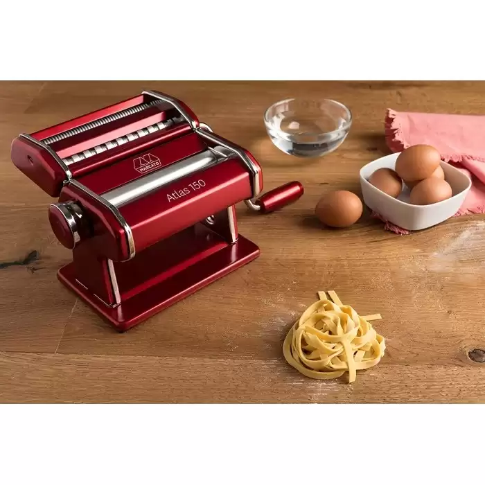 Marcato Atlas 150 Erişte ve Makarna Makinası Kırmızı