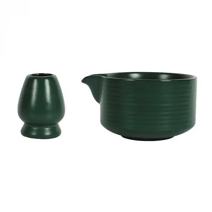Matcha Çayı Hazırlama Seramik 2li Set (SMS-02)
