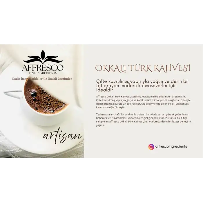 Okkalı Türk Kahvesi 100 gr / Teneke Kutu