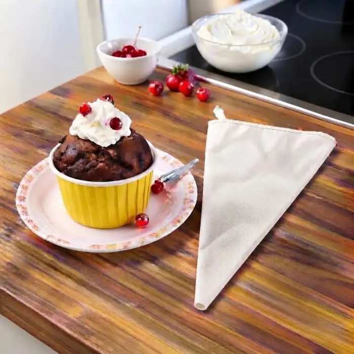 Pet Kapsül (50x39) Sarı 25li - İthal Krema Torbası Set
