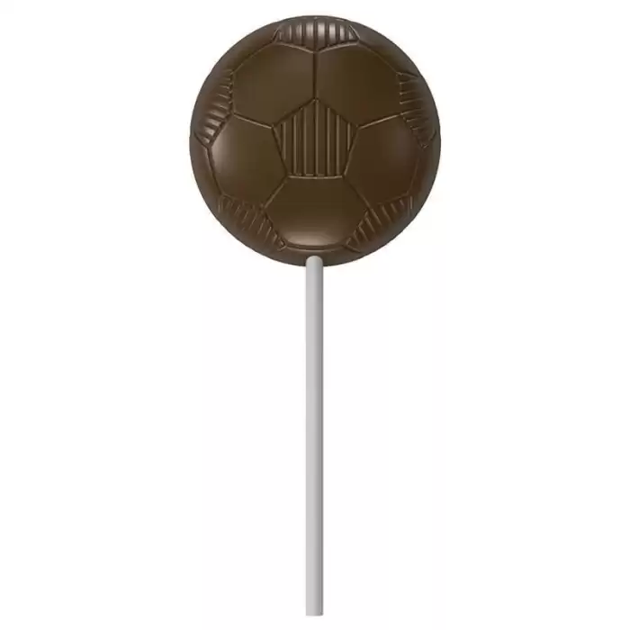 Polikarbon Futbol Lolipop Çikolata Kalıbı 25 gr - 690