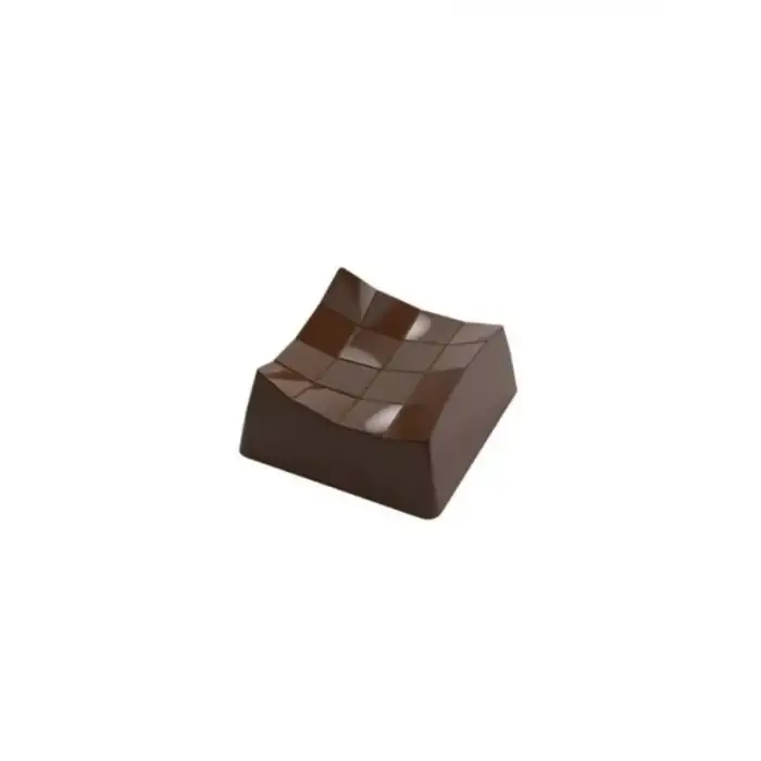 Polikarbon Kare Pralin Çikolata Kalıbı 10 gr | Cm-3729