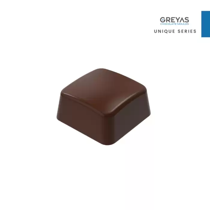 Polikarbon Kare Pralin Çikolata Kalıbı 12.8 gr | Cm-3261