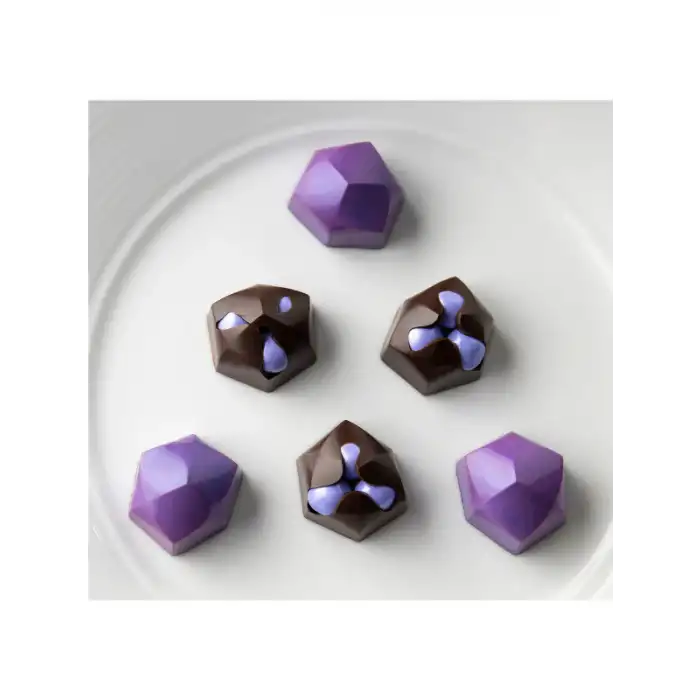 Polikarbon Kubbe Pralin Çikolata Kalıbı 10 gr | Cm-3264