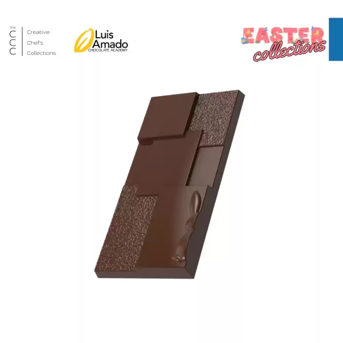 Polikarbon Paskalya Tavşanı Tablet Çikolata Kalıbı 100 gr | Cm-3862