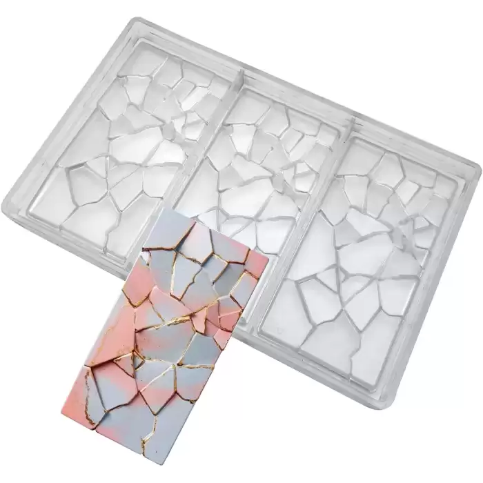 Polikarbon Tablet Çikolata Kalıbı 80 gr | Cm-3249