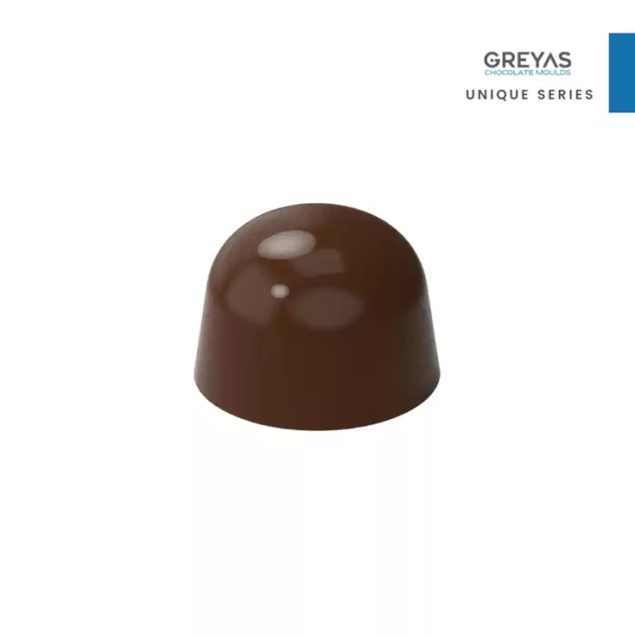 Polikarbon Yuvarlak Pralin Çikolata Kalıbı 10 gr | Cm-3931