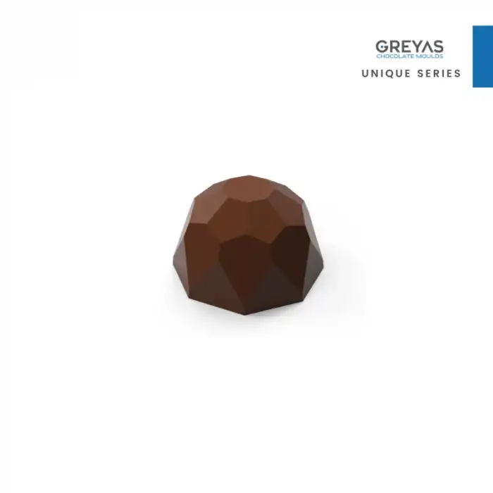 Polikarbon Yuvarlak Pralin Çikolata Kalıbı 13 gr | Cm-1297