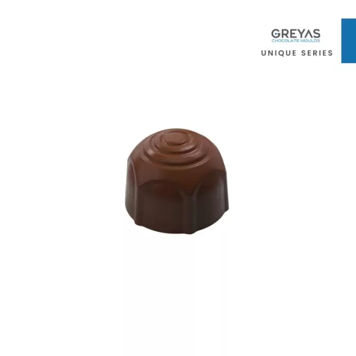 Polikarbon Yuvarlak Pralin Çikolata Kalıbı 14 gr | Cm-1294