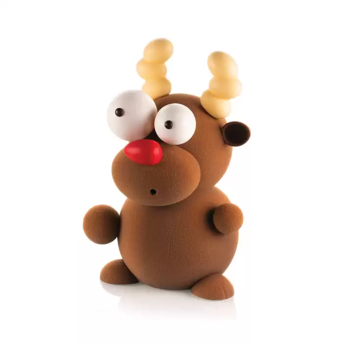 Silikomart Kit Rudolf 3D Çikolata Kalıbı