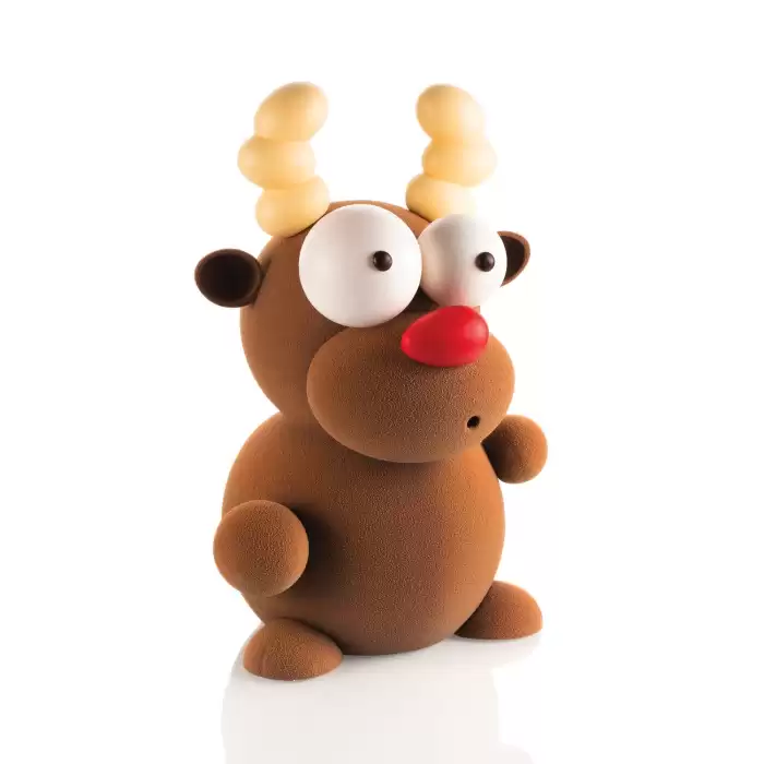 Silikomart Kit Rudolf 3D Çikolata Kalıbı