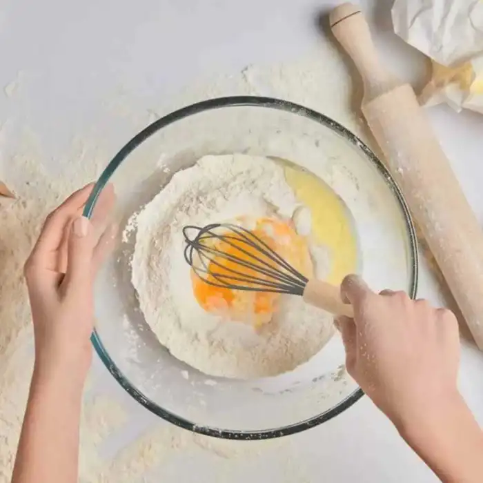 Silikon Çırpıcı 25 Cm Ahşap Sap (SAP-30)