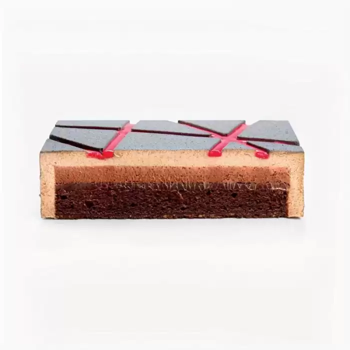 Silikon Kare Mousse Kek ve Pasta Kalıbı, 16.28 Cm