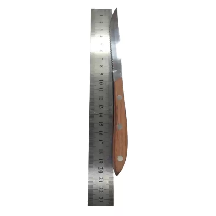 Steak Bıçağı Ahşap Saplı 20 Cm (AH-STK)