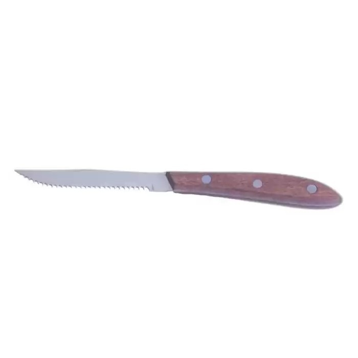 Steak Bıçağı Ahşap Saplı 20 Cm (AH-STK)