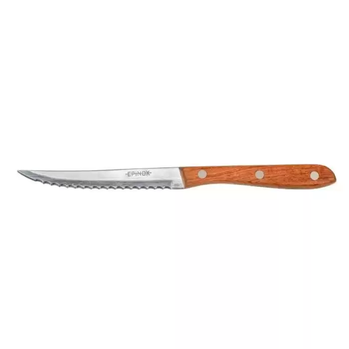 Steak Servis Bıçağı Ahşap Saplı 22 Cm (BD-STK)