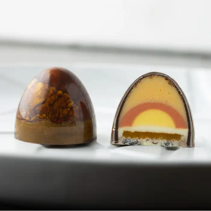 Yuvarlak Pralin Çikolata Kalıbı-1338