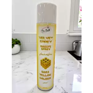 250 Ml Kadife Sprey Gıda Boyası - Sarı