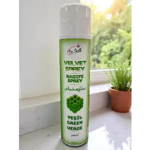 250 Ml Kadife Sprey Gıda Boyası - Yeşil