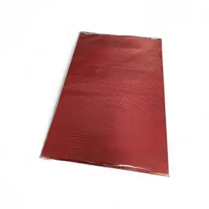 Oluklu Çikolata Ambalaj Folyosu 50x35 Cm Kırmızı | 1 Paket - 1 Kg