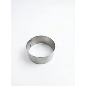 Puntalı Çember Pasta Kalıbı 0,8mm Ø9 Cm H:4 Cm 6 Adet