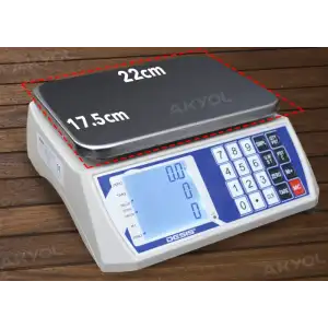 Desis H7C-30 Hassas Sayıcı Terazi - 30 kg
