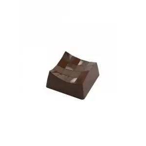 Polikarbon Kare Pralin Çikolata Kalıbı 10 gr | Cm-3729