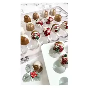 Pralin Çikolata Kalıbı ve Dekor Aparatı 3931-005