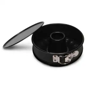 Teflon Kelepçeli Çift Tabanlı Pasta ve Kek Kalıbı ⌀16 cm h:4.5 cm