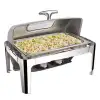 Chafing Dish Roll Top Camlı 9 L (CDR-9C)