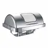 Chafing Dish Roll Top Gömme Camlı 9 L (CDG-9C)