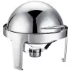 Chafing Dish Roll Top Yuvarlak 6 L (CDC-6)