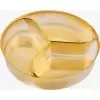 Harmony Gold 3 Bölmeli Plastik Sunum Tabağı