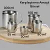 Küçük Çelik Sütlük | Süt Potu 30 Ml (STL-30)