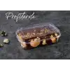 Profıterole Şeffaf Plastik Kapaklı Kutu 760 cc - (150 ADET)