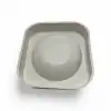 Silikon Mini Kare ve Yuvarlak Pasta Kalıbı 7 cm (2li Set)(3er adet)