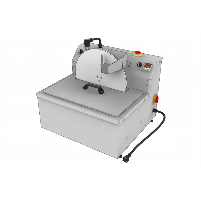 Diskli Temperleme Makinesi 20 Lt. (Kolay Çıkarılır Disk ve Titreşim aparatı Dahil)