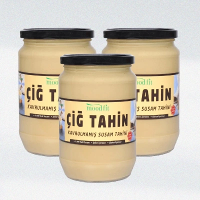 Çiğ Tahin (Kavrulmamış Susamdan) 700 gr. 3lü Paket