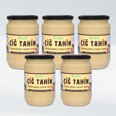 Çiğ Tahin (Kavrulmamış Susamdan) 700 gr. 5li Paket