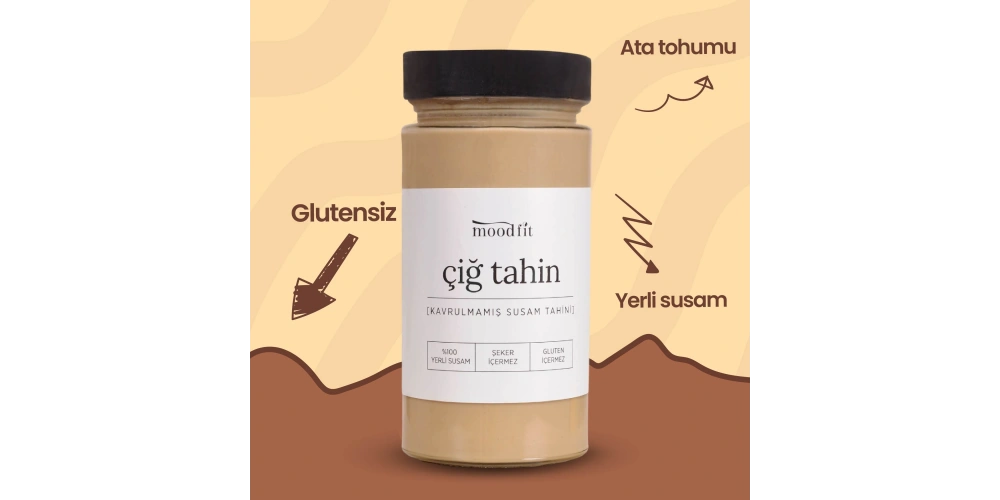 Kavrulmamış Susamdan Üretilen Doğal Çiğ Tahinin Özellikleri