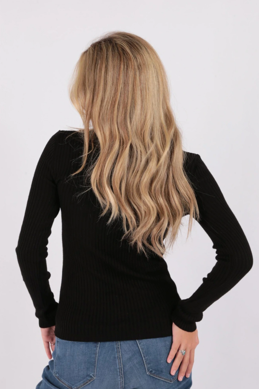 23k0290k1 Kadın Bisiklet Yaka Kazak