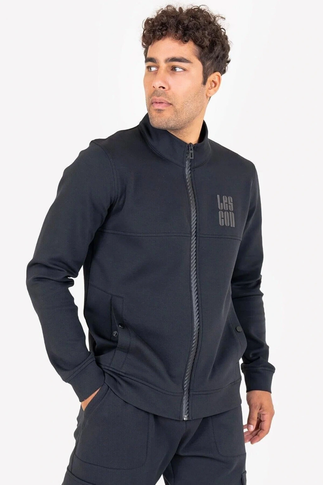 23n-1141 Fermuarlı Üst 23ntes001141 Sıyah