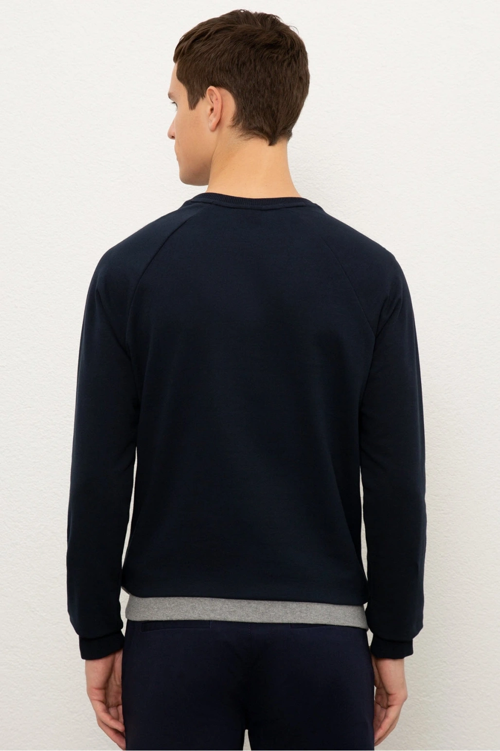 Lacıvert Erkek Sweatshirt